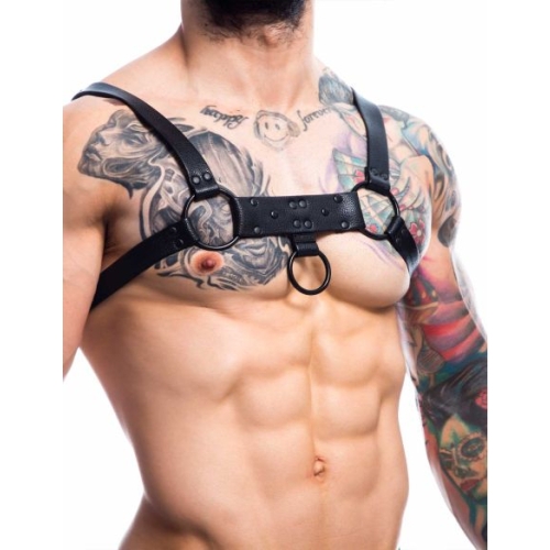 H4RNESS by C4M- Party Black Harness o/s