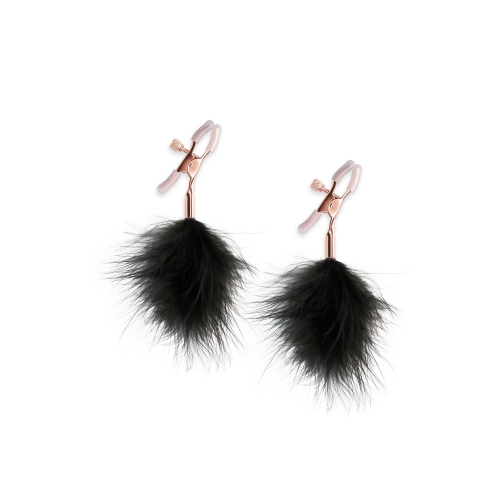BOUND NIPPLE CLAMPS F1 BLACK
