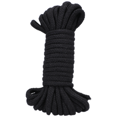 Cotton Rope 32ft Black