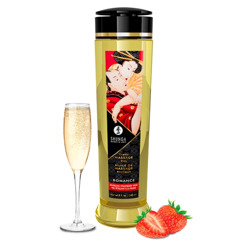 Aceite de Masaje Fresas con Champaña