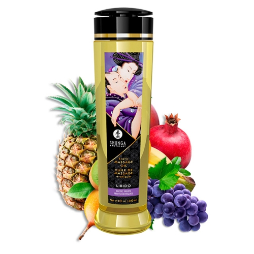 Shunga Massage Oil Libido - Exotic Fruits