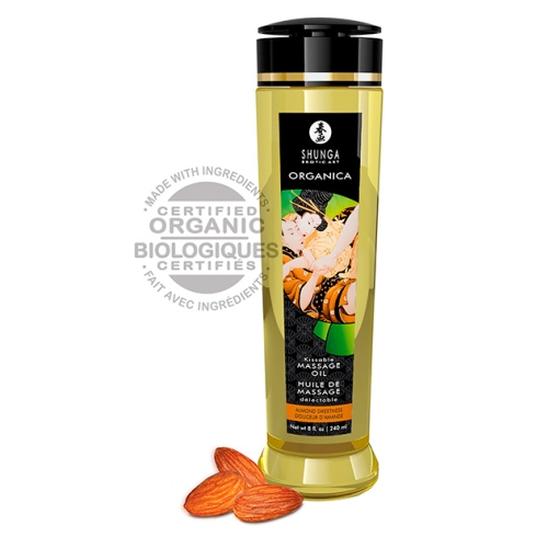 Shunga Organic Massage Oil - Almond Sweetness