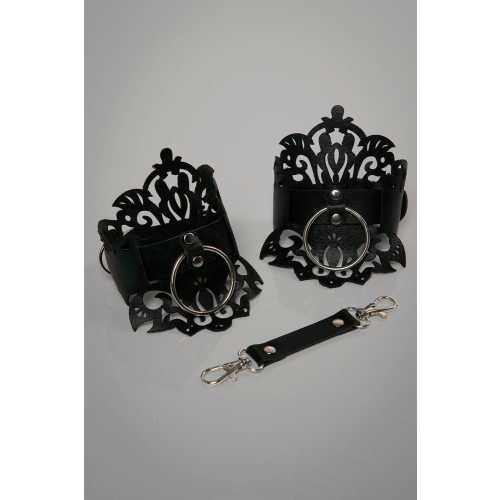 Leather Hand Cuffs Lucy