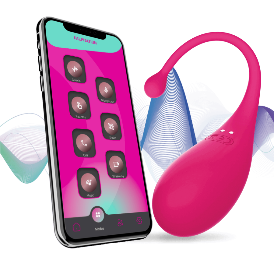 Huevo Vibrador Palpitation con App